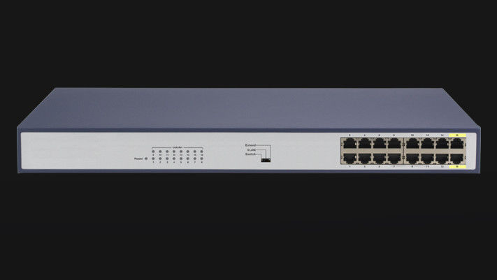 de Havens van 1000Base-TX 1000M Gigbit Ethernet Switch MSG1016 16