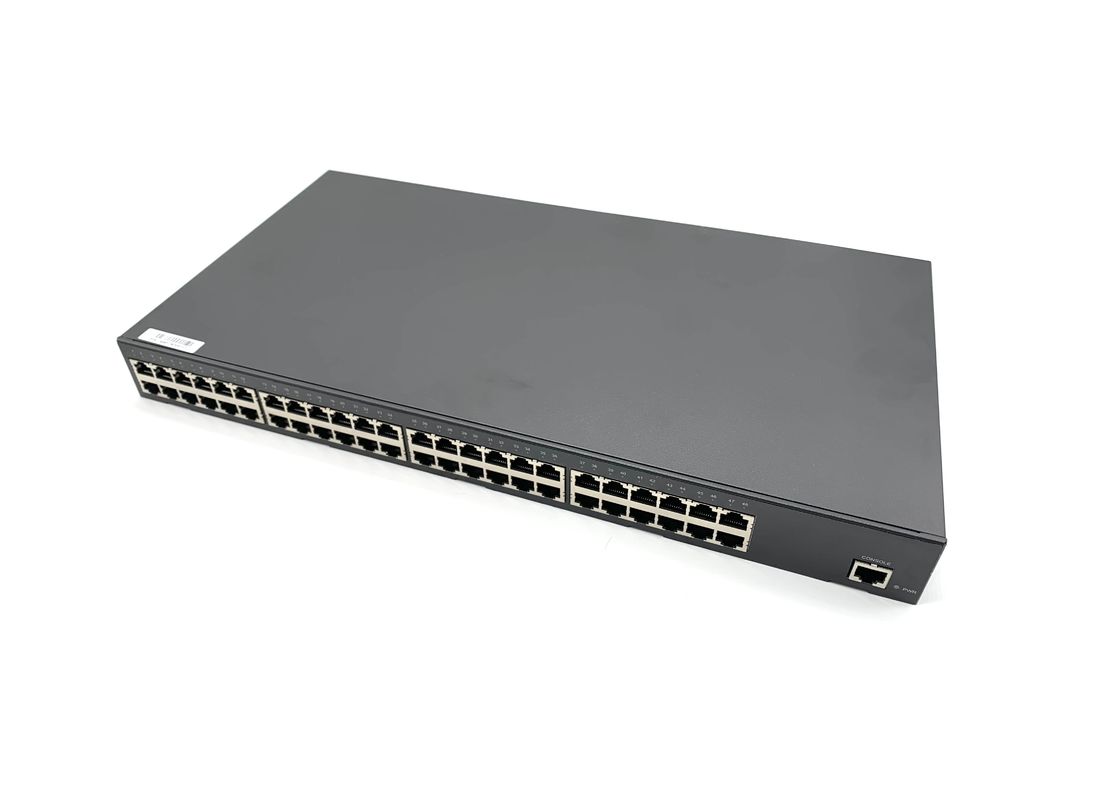 POE PSE 30W Industriële Ethernet Schakelaar MSG8048 48 BaseTX L2 IGMP Snooping